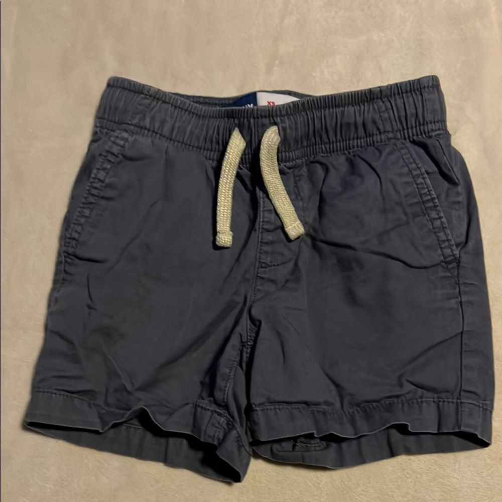 Old Navy Blue Casual Shorts with Elastic Waistband